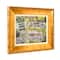 American Art Decor Ornate Framed Water Lilies with Bridge Canvas Print by Claude Monet - 22.75" x 18.75"